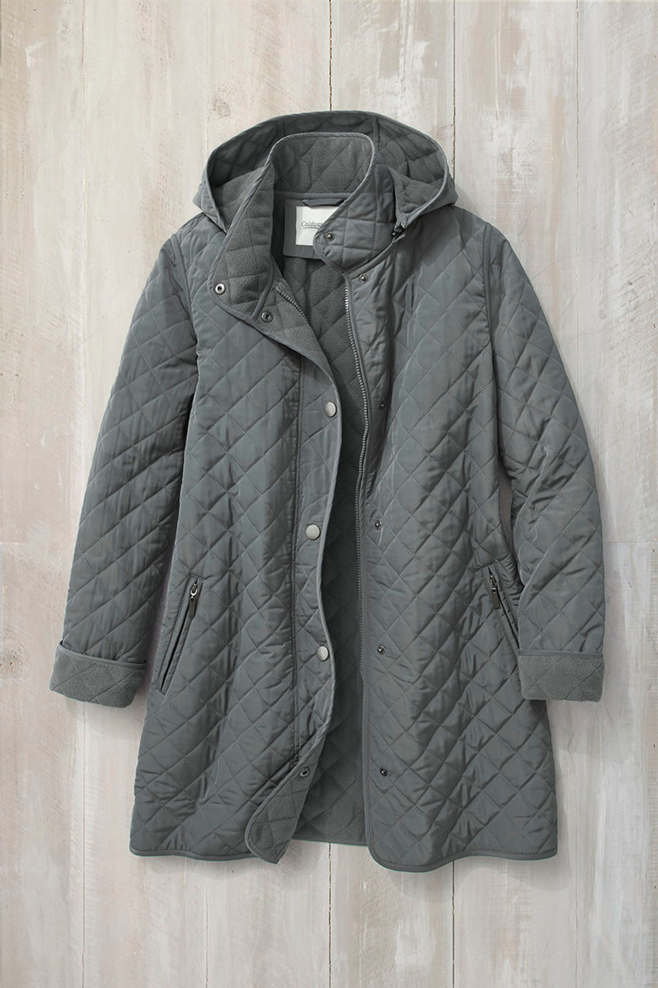 Quilted Car Coat - Coldwater Creek