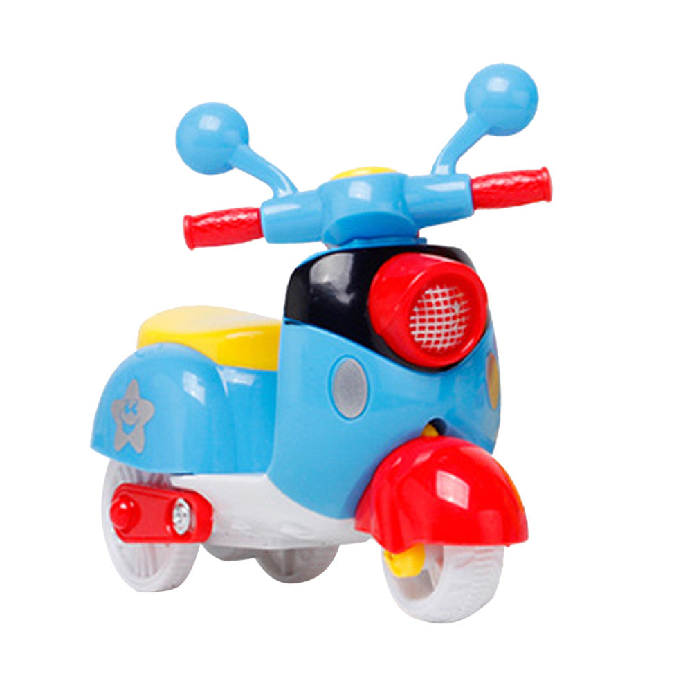 Fridja Mini Motorcycle Toy Pull Back Diecast Motorcycle Early Model Educational Toys