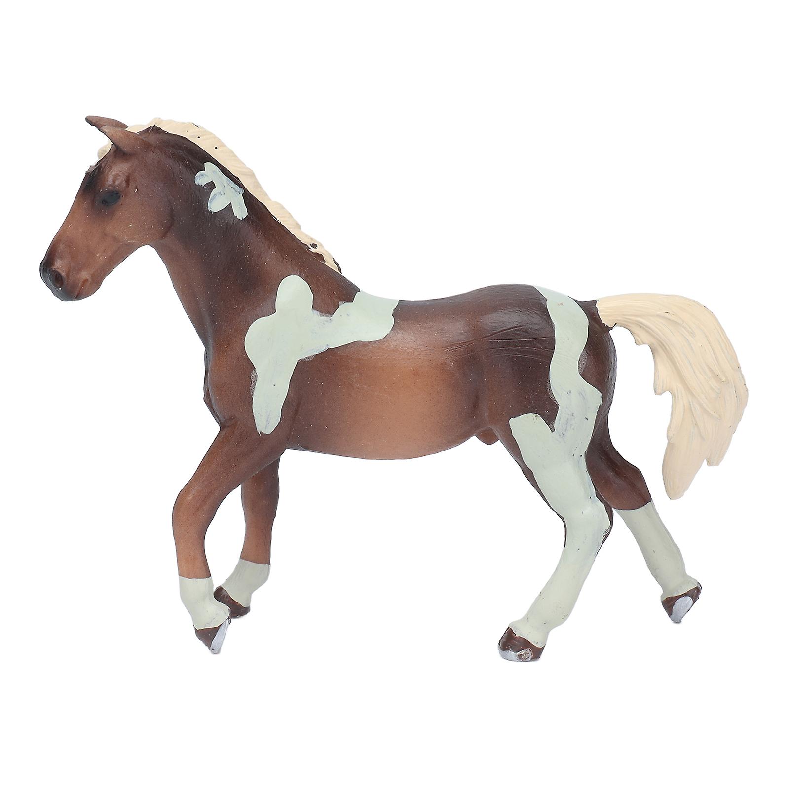 Trekna Horse Model Children Simulation Animal Toy Painted Simulation Horse Toy PL127‑272