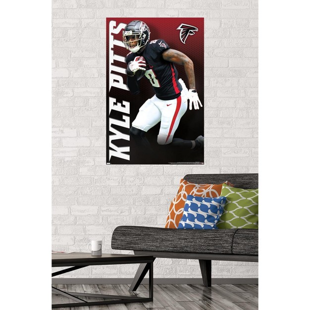 Trends International Nfl Atlanta Falcons Kyle Pitts 21 Unframed Wall Poster Prints