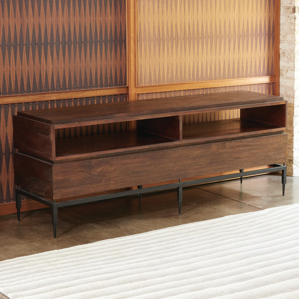 Scratch Console   Industrial   Console Tables   by HedgeApple  Houzz