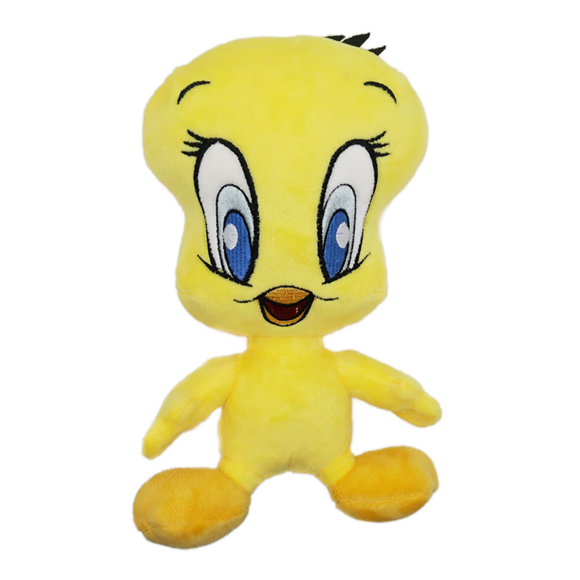 Buckle-Down Warner Bros. Looney Tunes Tweety Full Body Plush Squeaker Dog Toy， Medium