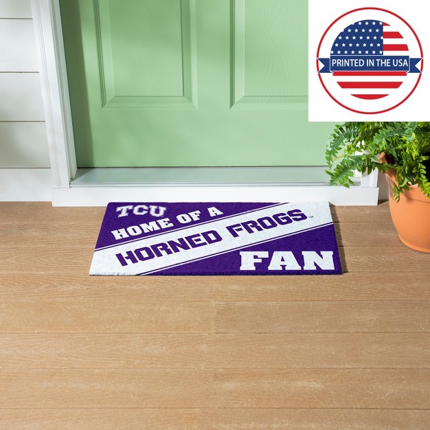 Evergreen Texas Christian University Pvc Mat Color