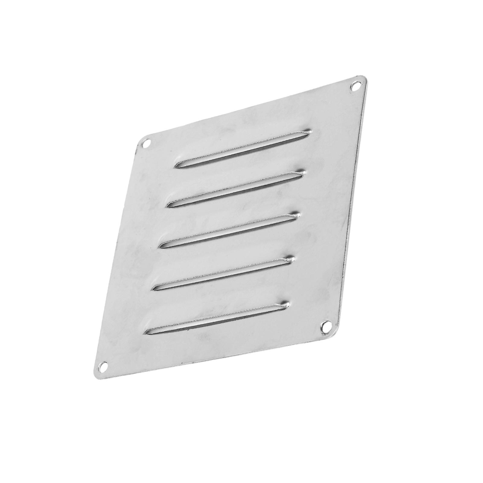 Stainless Steel Air Ventilation Plates Shutters 127x114mm Marine Hardware Assembly For Ships