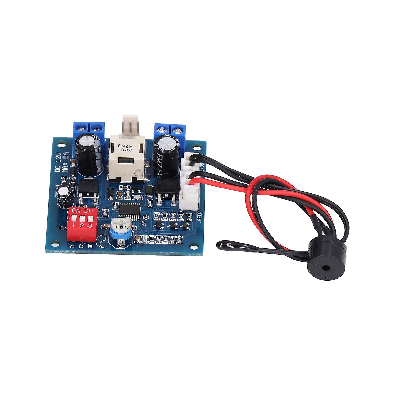 Dc Speed Controller 12v Low Noise 4 Temperature Zones Work Monitoring Function Fan Manual Control Module