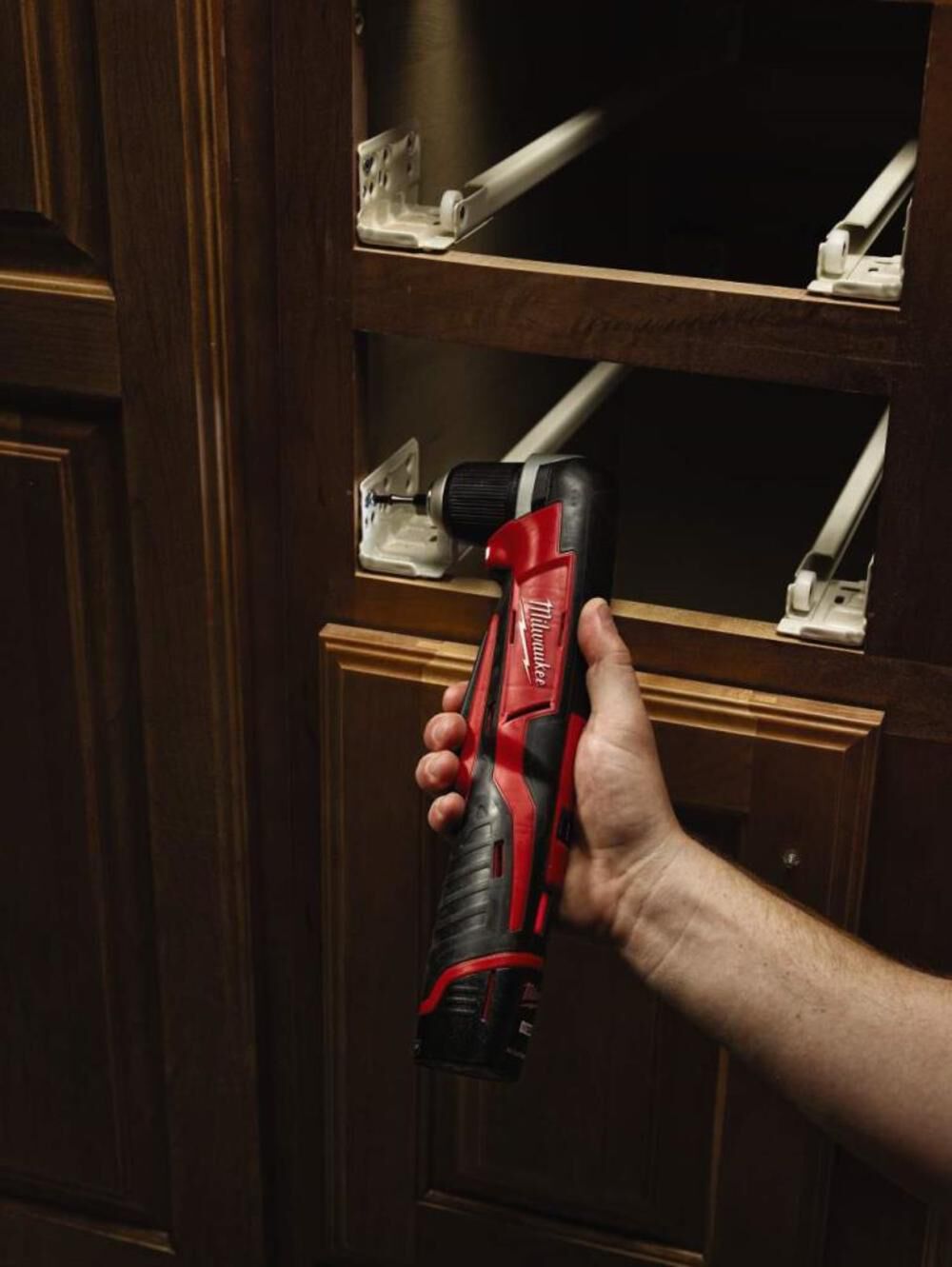 Milwaukee M12 Cordless Lithium-Ion 3/8 In. Right Angle Drill Driver Kit 2415-21 from Milwaukee