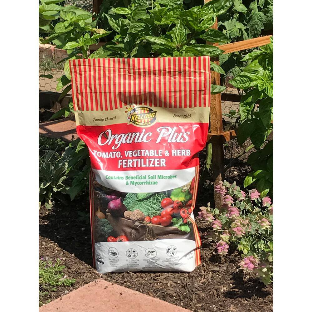 Kellogg Garden Organics 11.5 lb. Organic Tomato Vegetable and Herb Fertilizer 3010