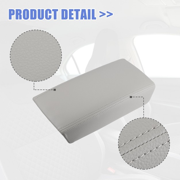 Unique Bargains Faux Leather Car Center Console Lid Armrest Box Cover For Honda Accord 7th 2003 2007