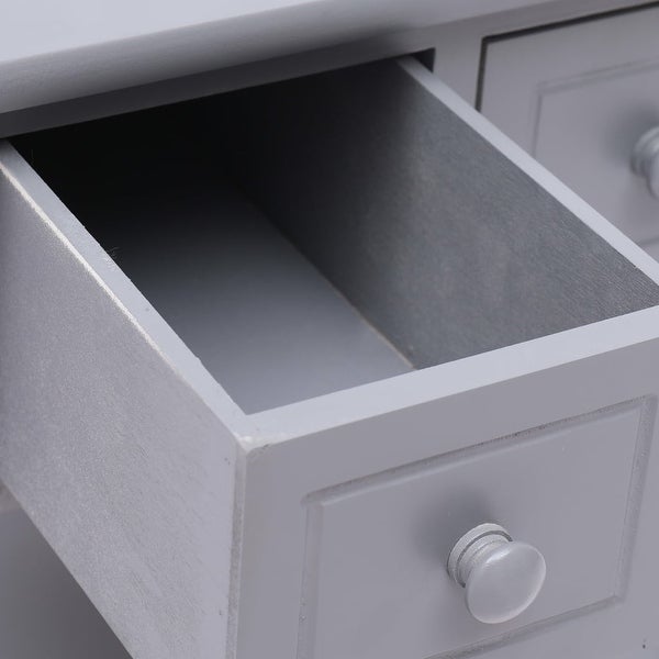 Side Table Gray 15.7