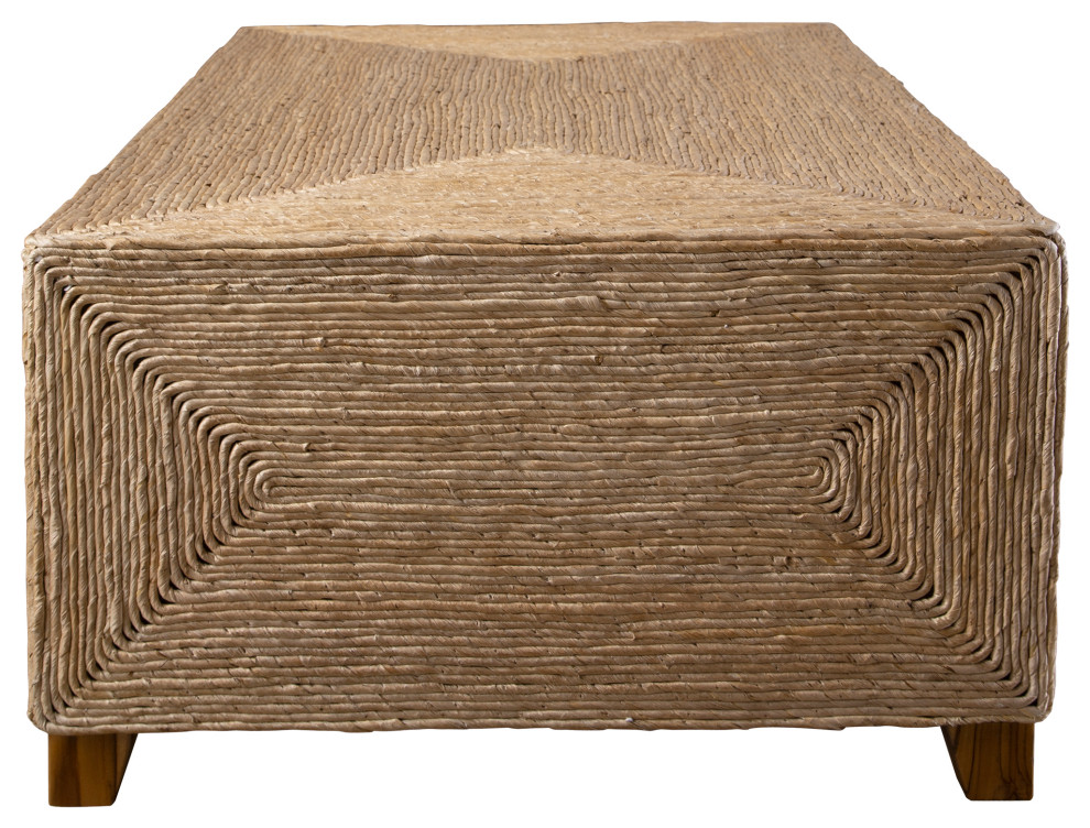 Uttermost Rora Woven Coffee table   Beach Style   Coffee Tables   by Modern Furniture LLC  Houzz