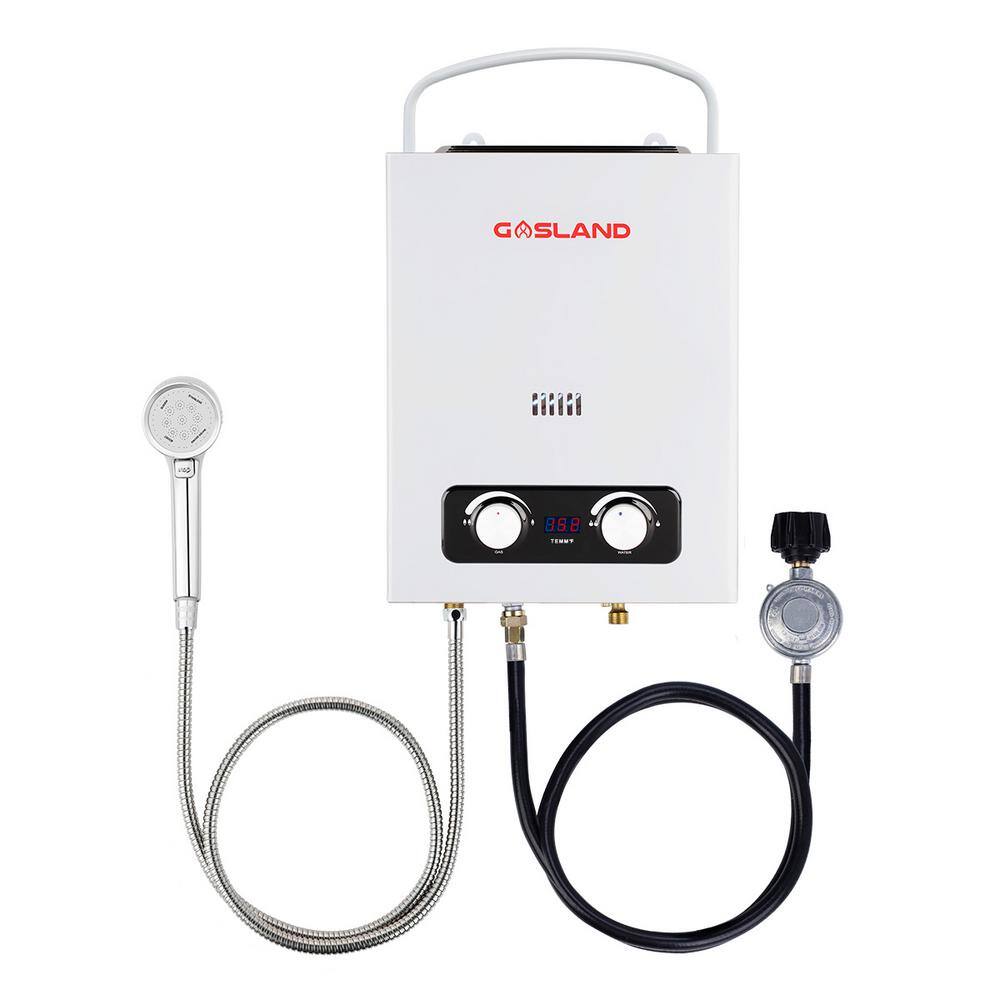 1.5 GPM 6L Residential Liquid Propane Outdoor Portable Gas Tankless Water Heater AS150-1