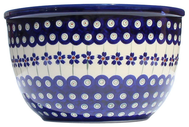 Polish Pottery Mixing Bowl  Pattern Number: 166a   Farmhouse   Mixing Bowls   by Polish Pottery Market  Houzz