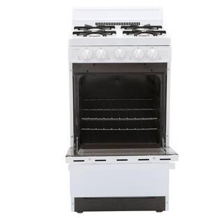 Premier 20 in. 2.42 cu. ft. Gas Range in White SAK100OP