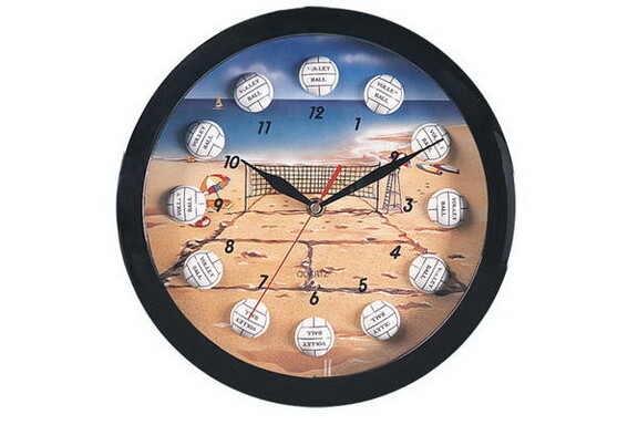 CHH 8127 Volleyball Wall Clock