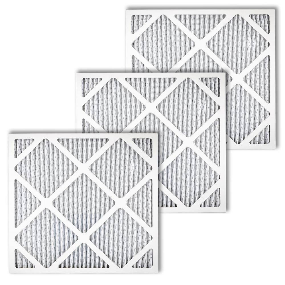 QuFresh 16 in. MERV9 AS1000WHT Air Scrubber Replacement Filter 3-count AS1000-MERV9-3