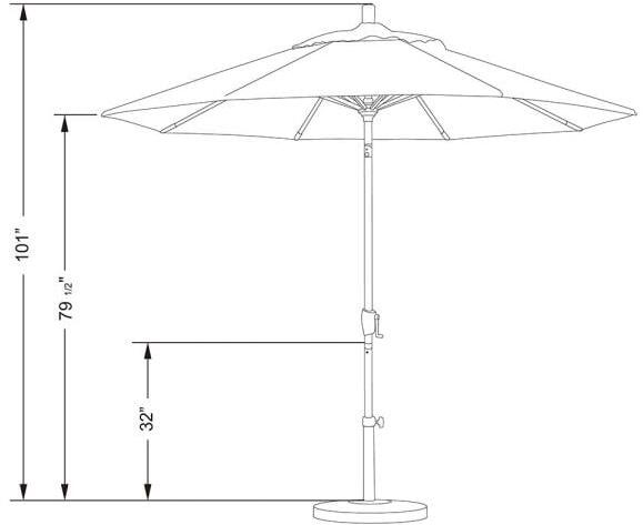 California Umbrella GSPT9083025410