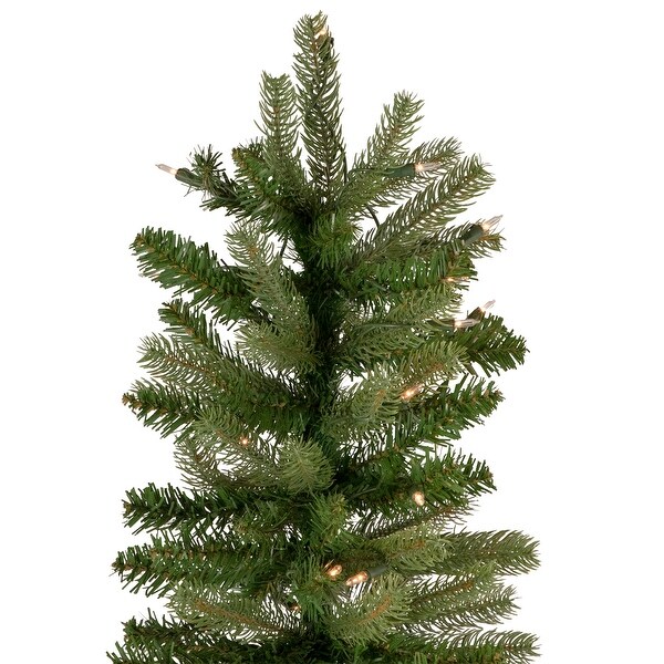 7.5' PreLit Wicklow Noble Fir Artificial Christmas Tree Clear Lights