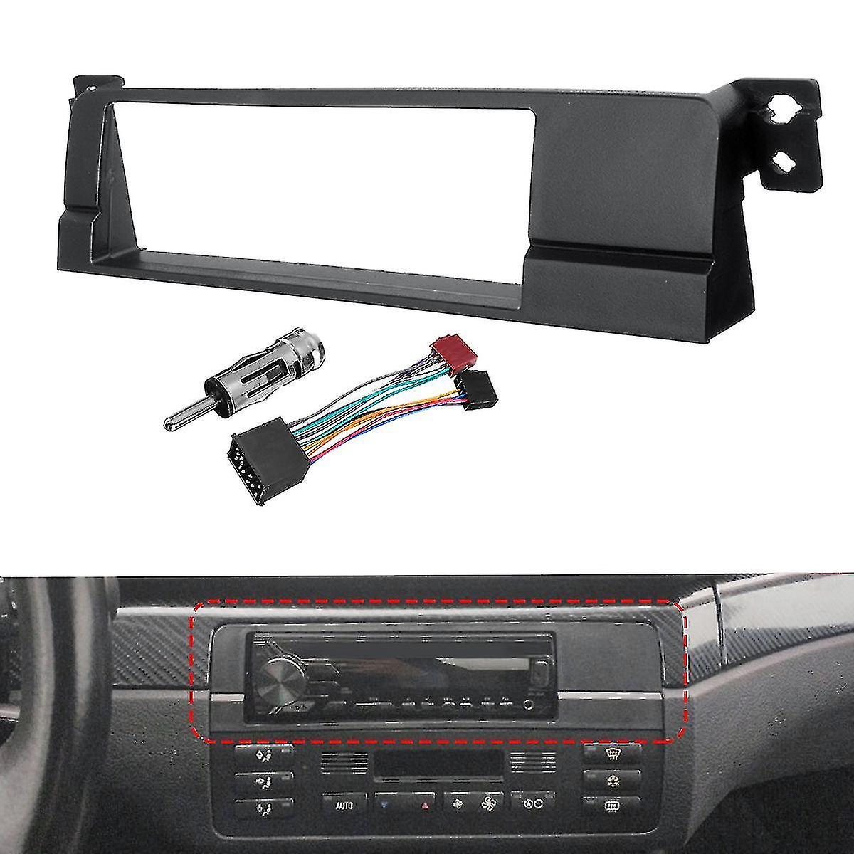 1 Din Car Radio Stereo Panel Fitting Kit Compatible Bmw E46 1999-2006