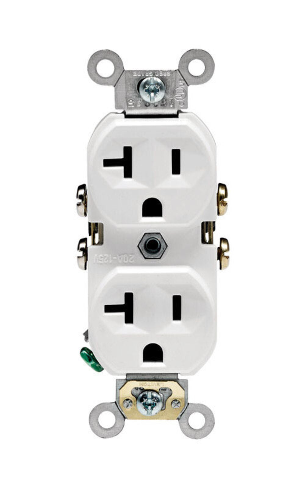 RECEPTACLE WHITE 20A