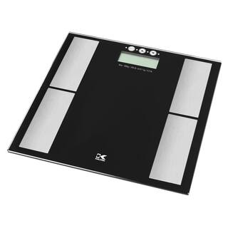 KALORIK Electronic Digital Body Fat Scale in Black EBS 40398 BK