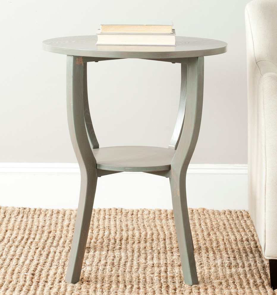 Safavieh Rhodes Accent Table   Farmhouse   Side Tables And End Tables   by Safavieh  Houzz