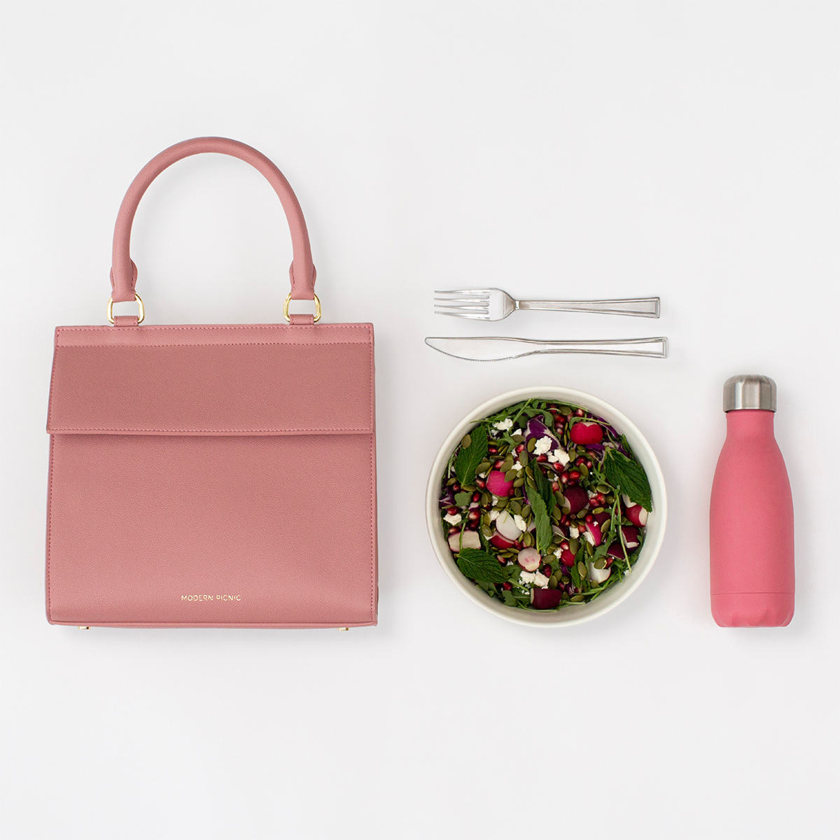 Modern Picnic Luncher Insulated Lunch Bag