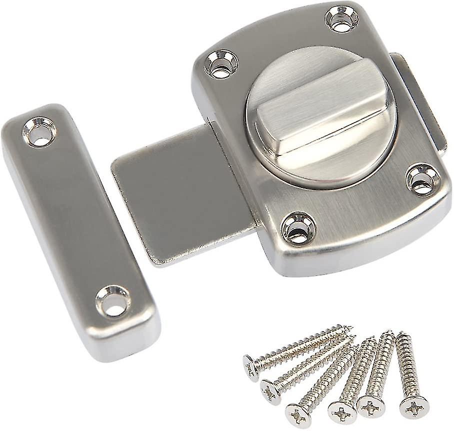 Zinc Alloy Door Latch With 6 Screws Safety Door Latches Latches Door Latch Hook For Security Home Bathroom Bedroom Toilet Small Latch