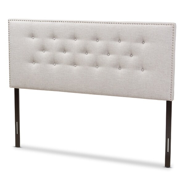 Contemporary Fabric Headboard by Baxton Studio - - 19487338