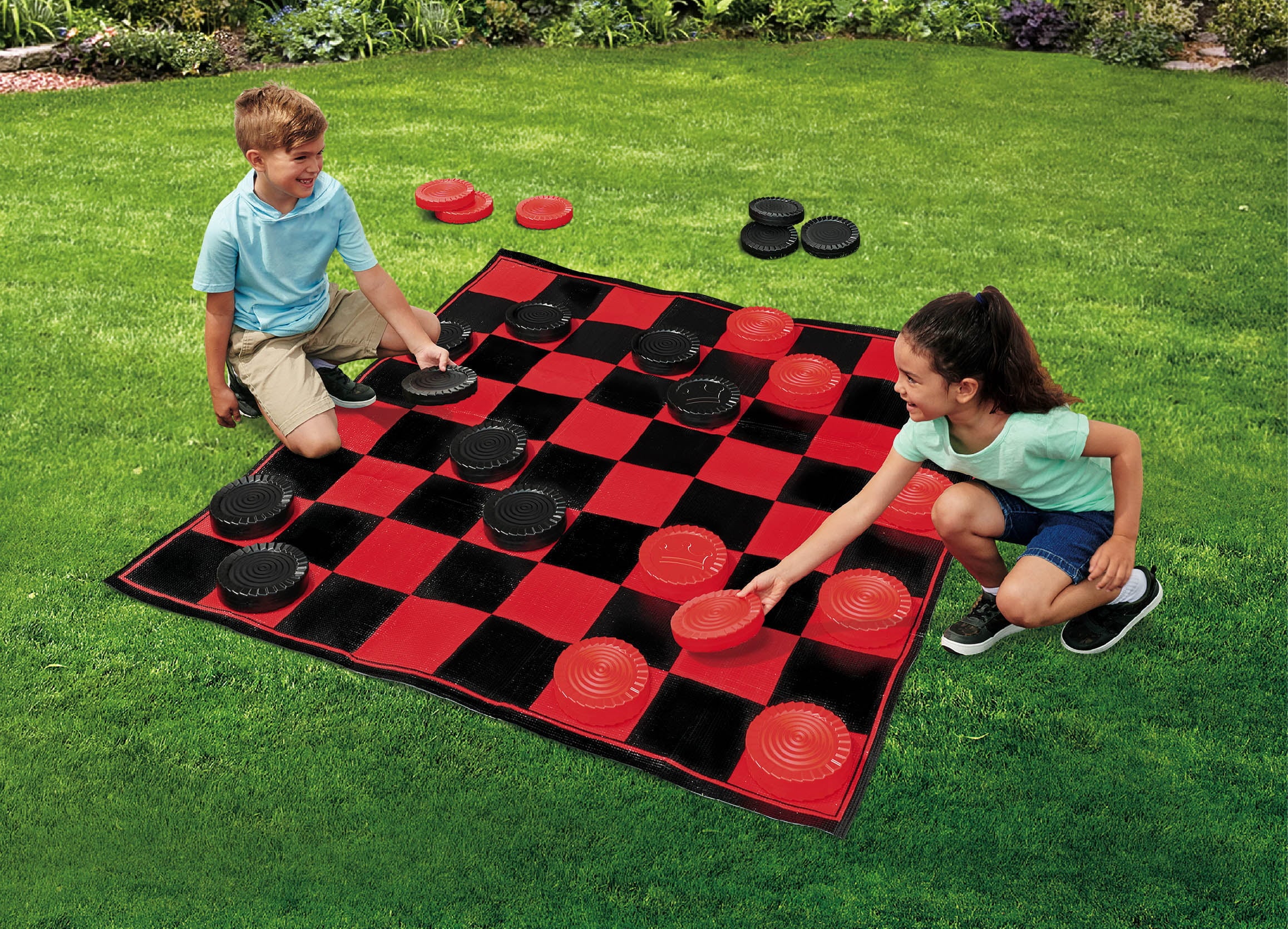 Play Day Jumbo Checkers Play Set