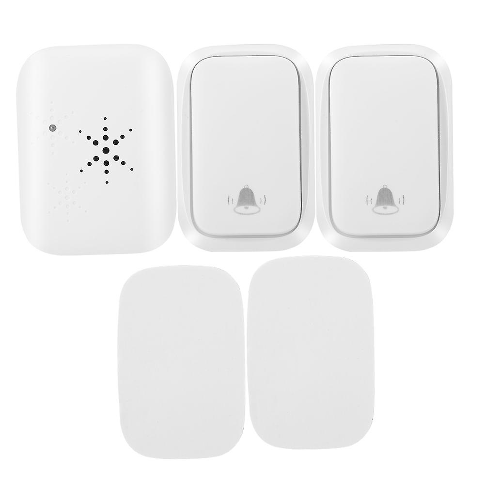 4 Volume Self Powered Wireless Doorbell Transmitter Receiver Kit Ip68 Waterproof 1v2