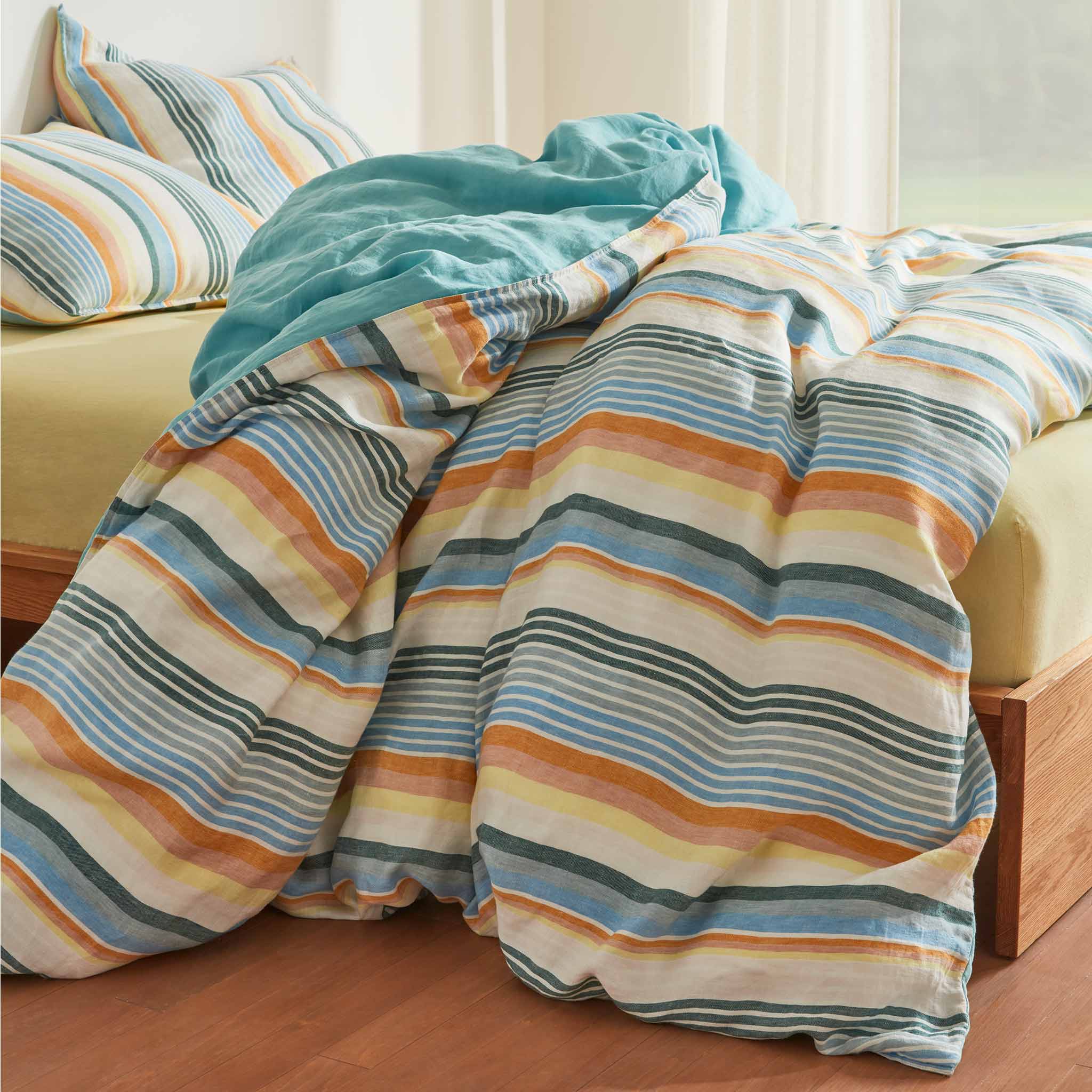 Washed Linen Duvet Cover