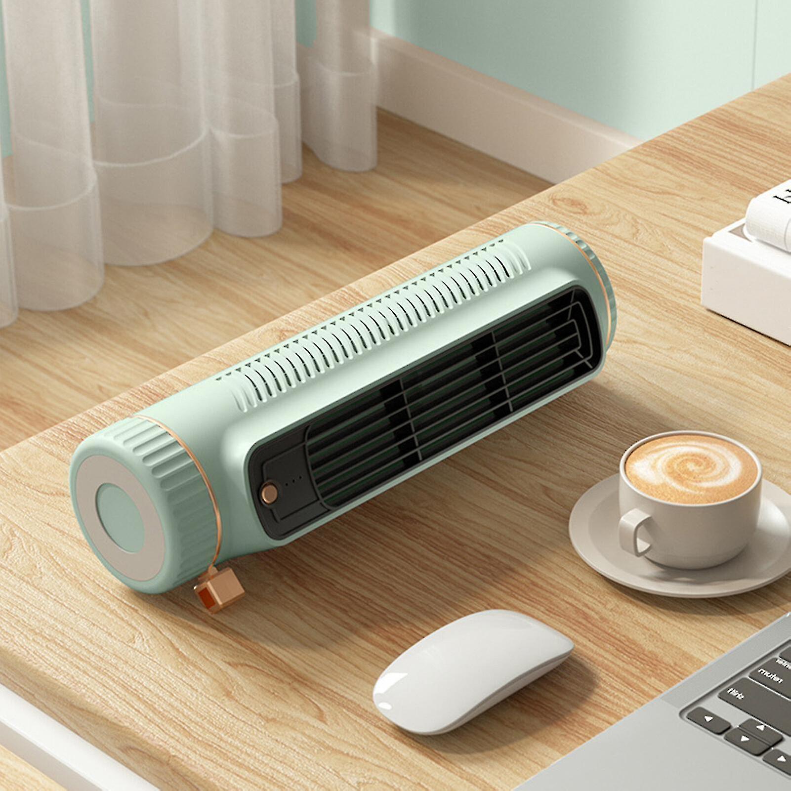 Mini Air Conditioner Desktop Fan Bladeless Air Cooler For Office Dormitory