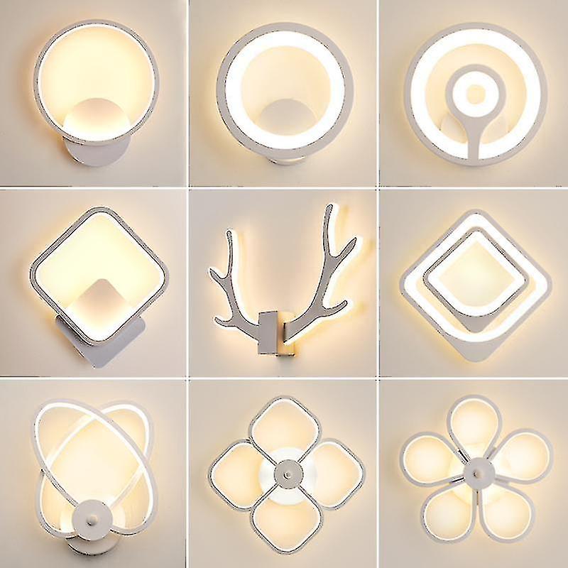 Naiwang Led Lamp Indoor Sconce For Bed Bedside Aisle Corridor Sts Home Rative Fixtures