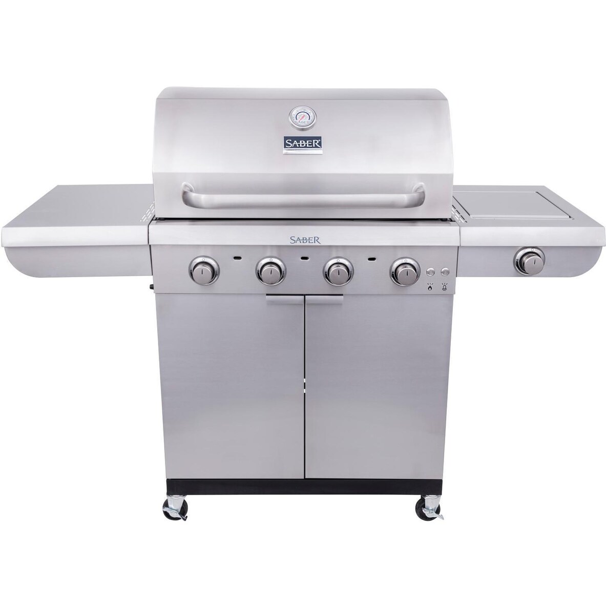 Saber Select 4-Burner 30-Inch Infrared Propane Gas Grill With Side Burner