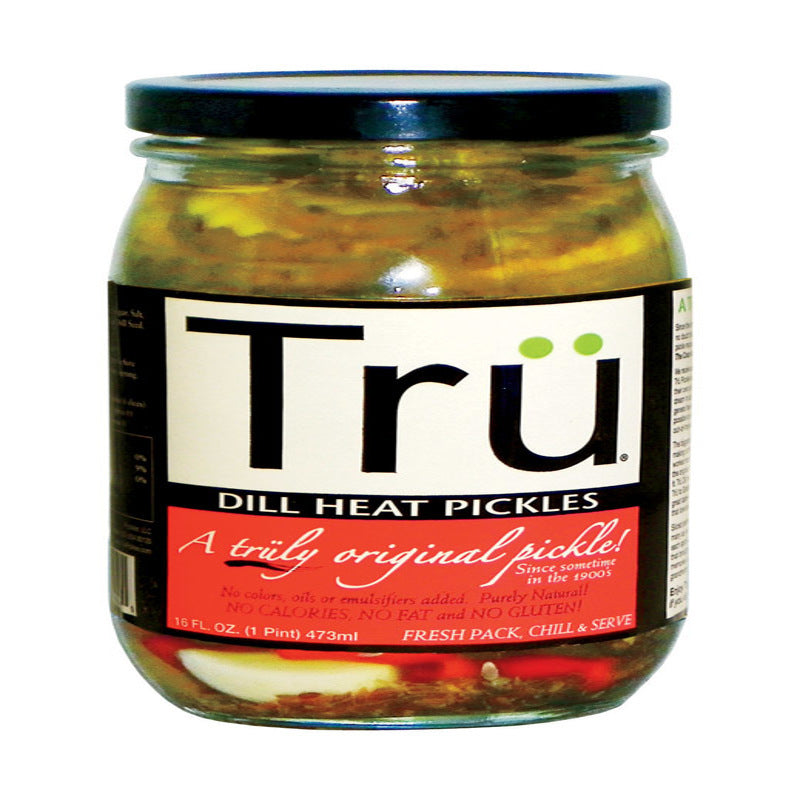 PICKLES DILL HEAT 16OZ