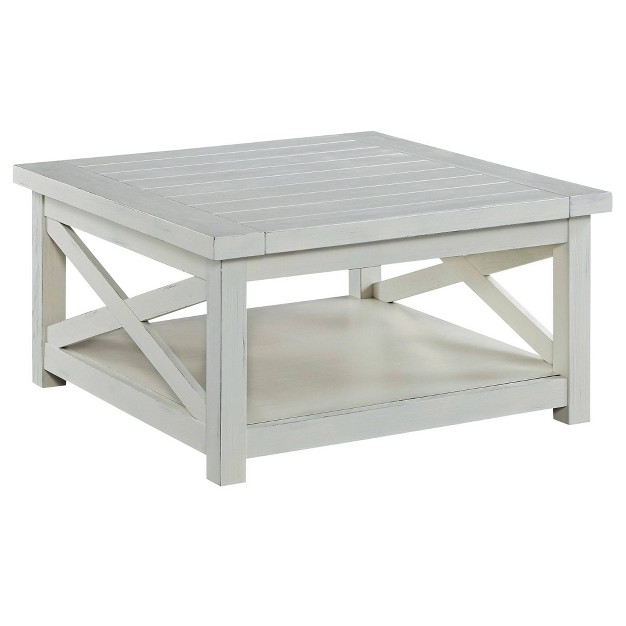 Seaside Lodge Coffee Table White Home Styles