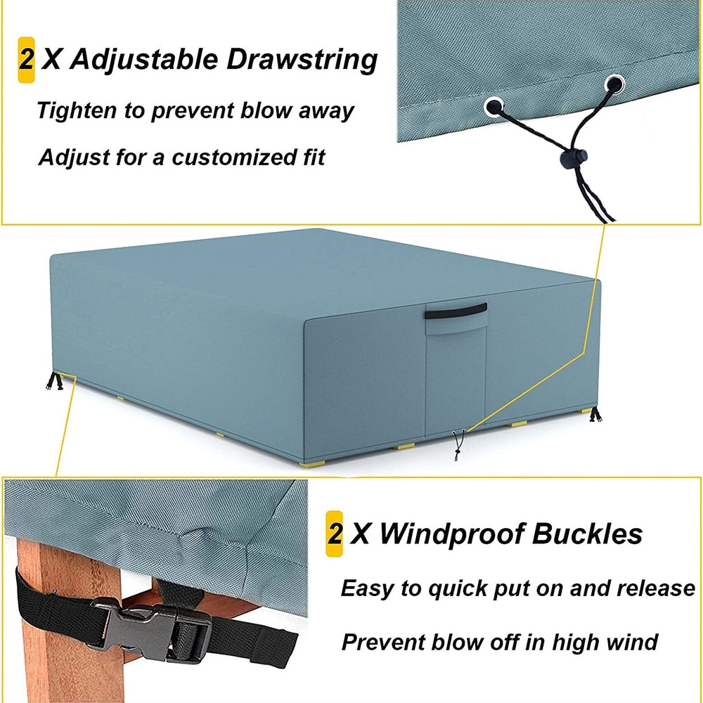 Outdoor Furniture Covers 500D Oxford Waterproof Patio Covers
