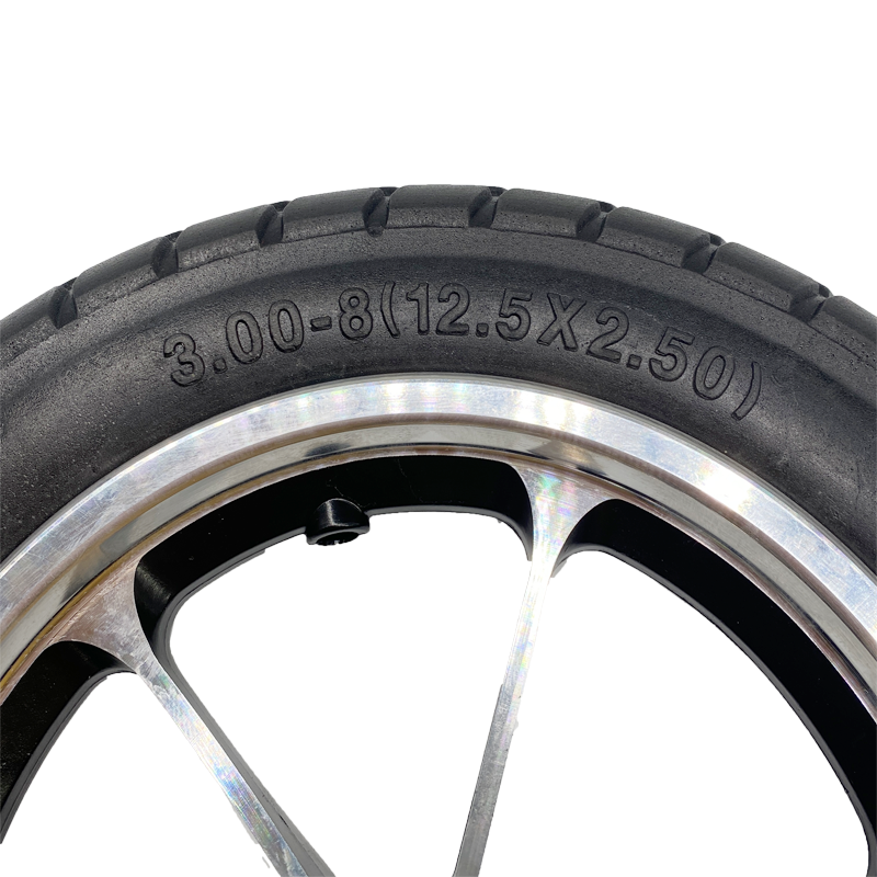 12.5X2.50 Solid Tire with hub 3.00 8 Solid Tyre Anti explosion wheels tires and accessories