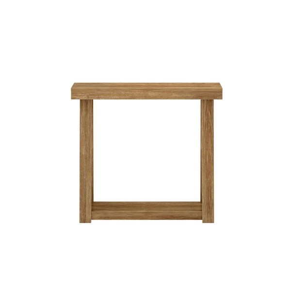 Plank and Beam Classic Console Table with Shelf - 36 inches - 36