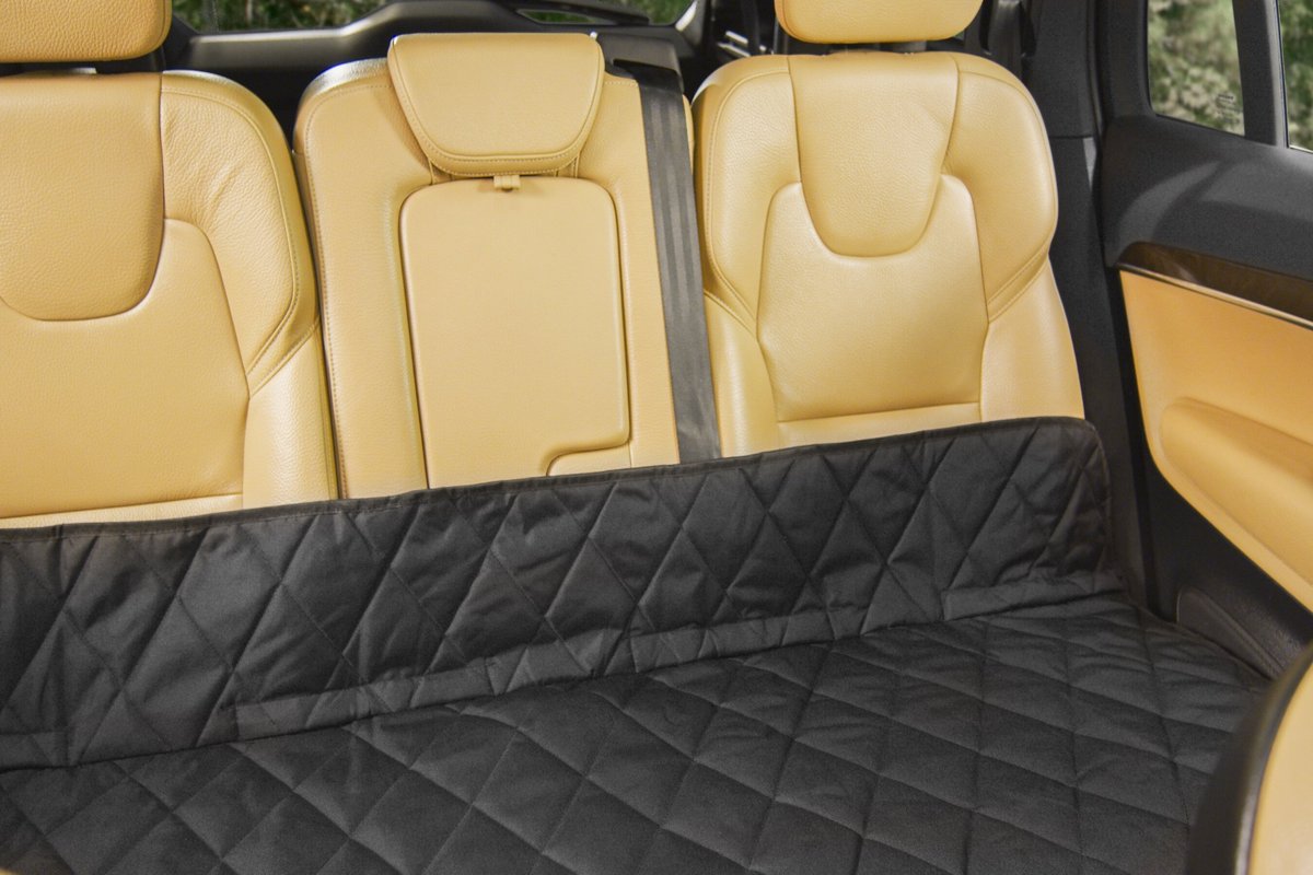 Plush Paws Products Waterproof Non-Slip Car Bench Seat Cover， Regular