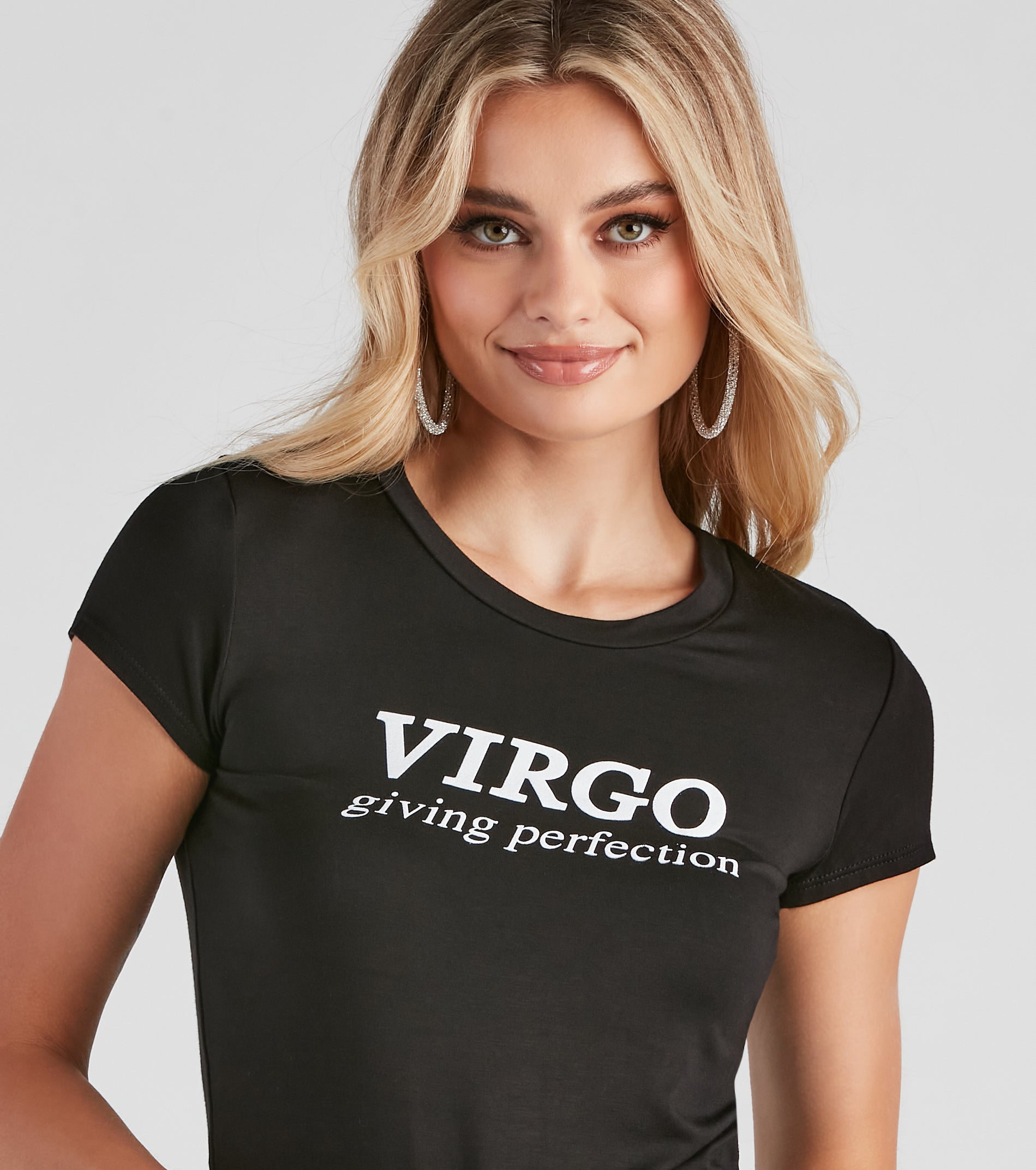 Virgo Knit Graphic Tee