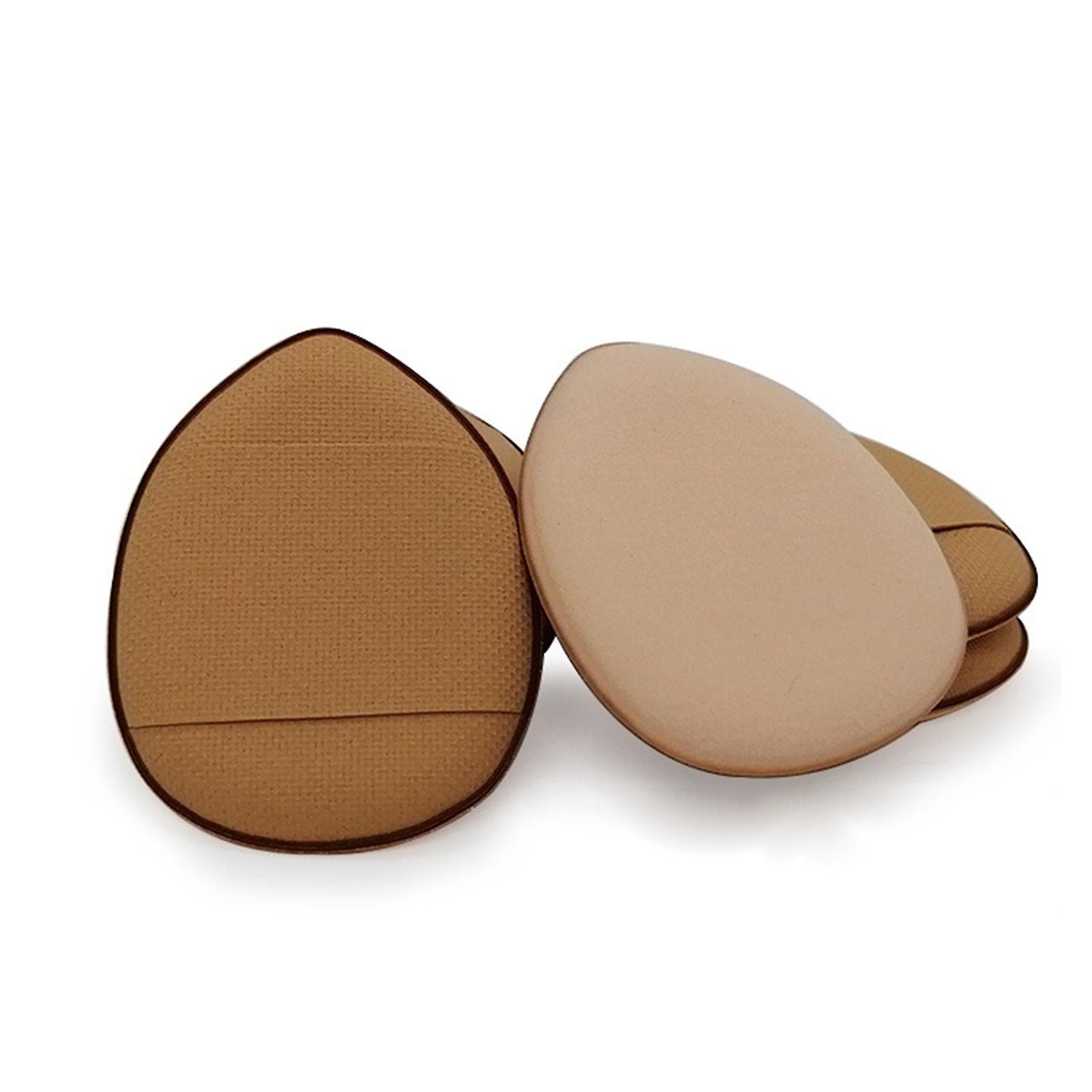 Mini Finger Powder Puff Makeup Puffs Super Soft Concealer Sponge For Body Cosmetic Foundationbrown