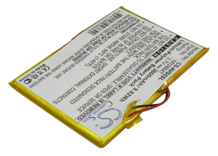 Archos 5 60GB Replacement Battery BatteryClerkcom Media Player