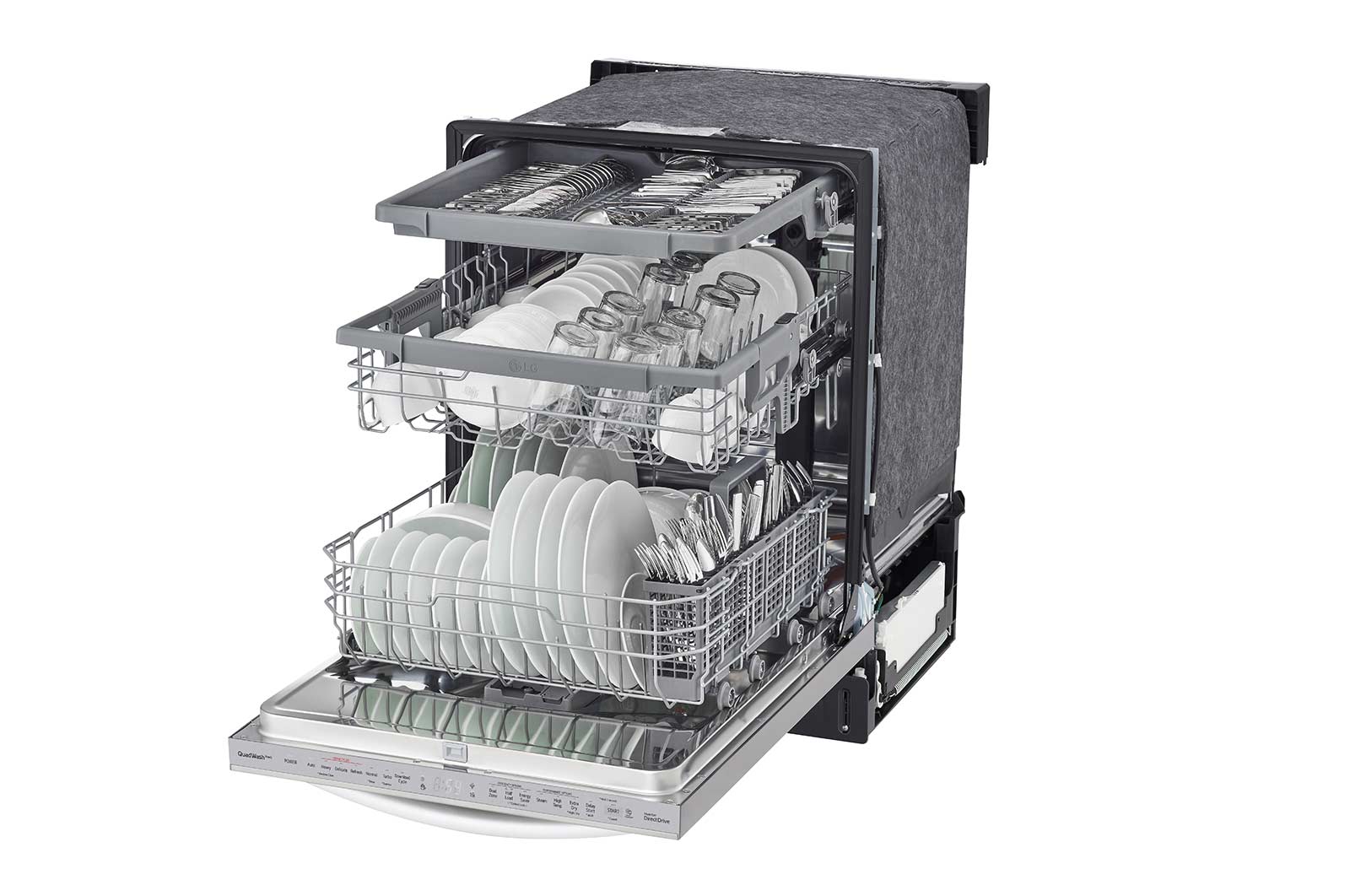 Lg LDTS5552S Top Control Smart Dishwasher With Quadwash™