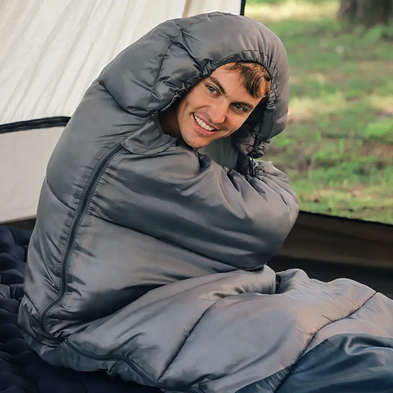 Taffeta Waterproof Flame Retardant Promotion Portable Camping Hiking Sleeping Bag