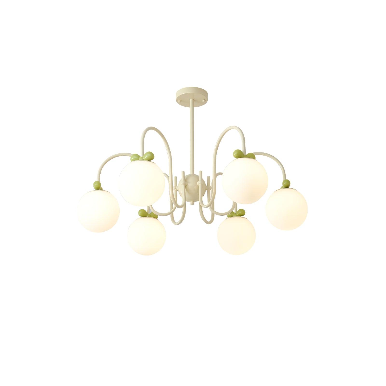 Cream Cherry Chandelier