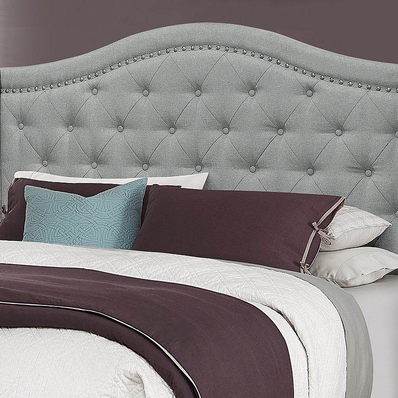 Monarch Tufted Upholstered Queen Bed