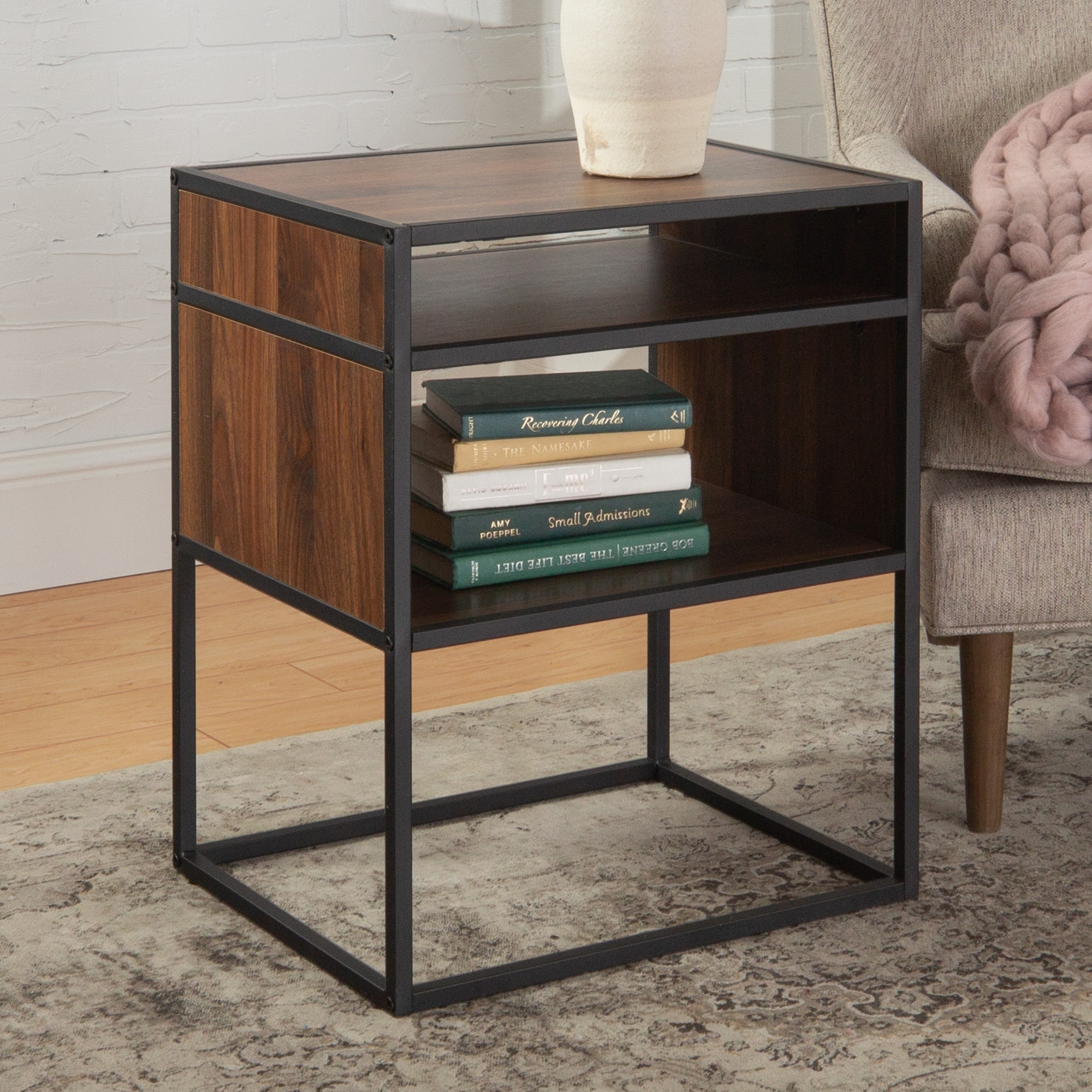 Middlebrook Designs Geller Open-shelf Side Table