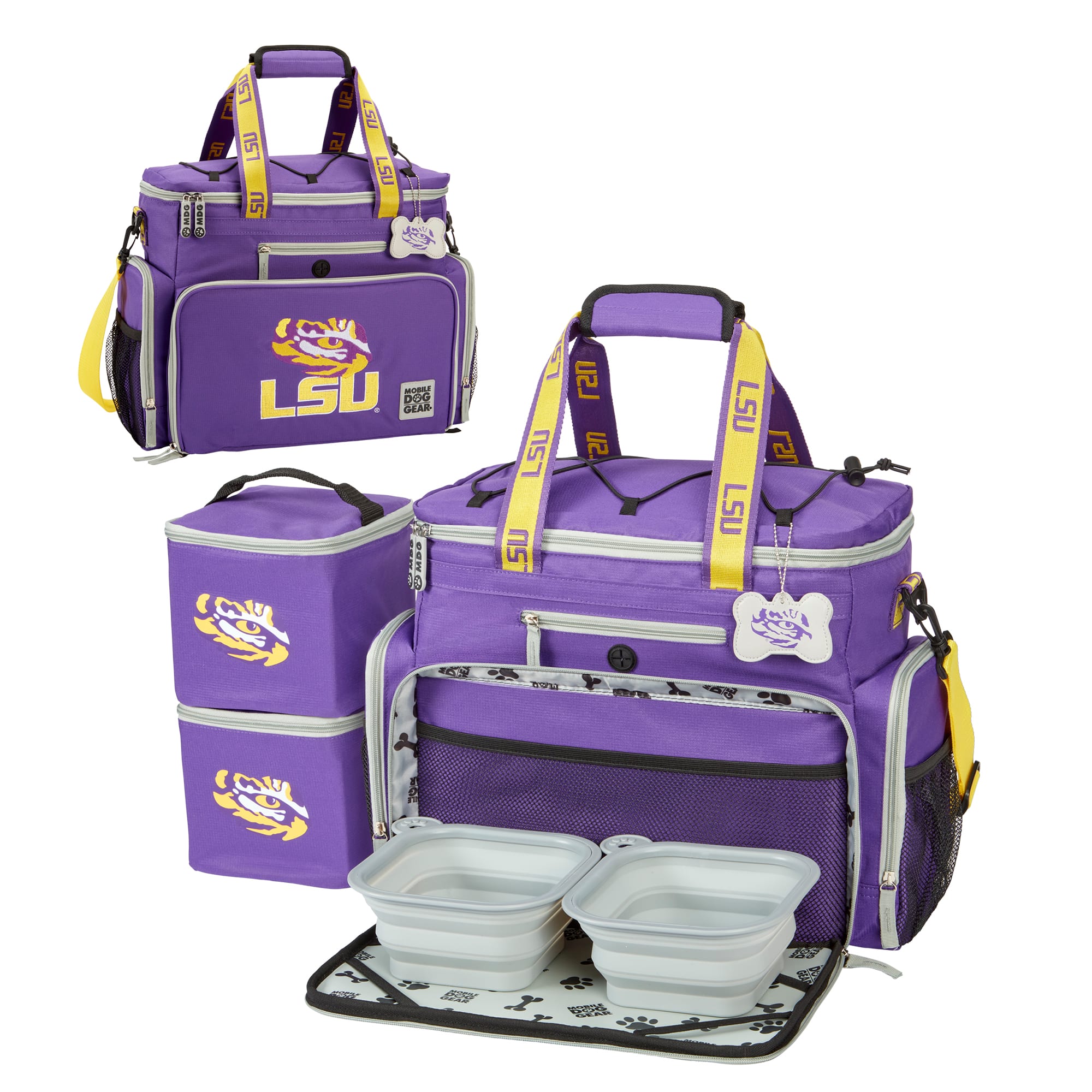 Mobile Dog Gear LSU Tigers NCAA Week Away Bag