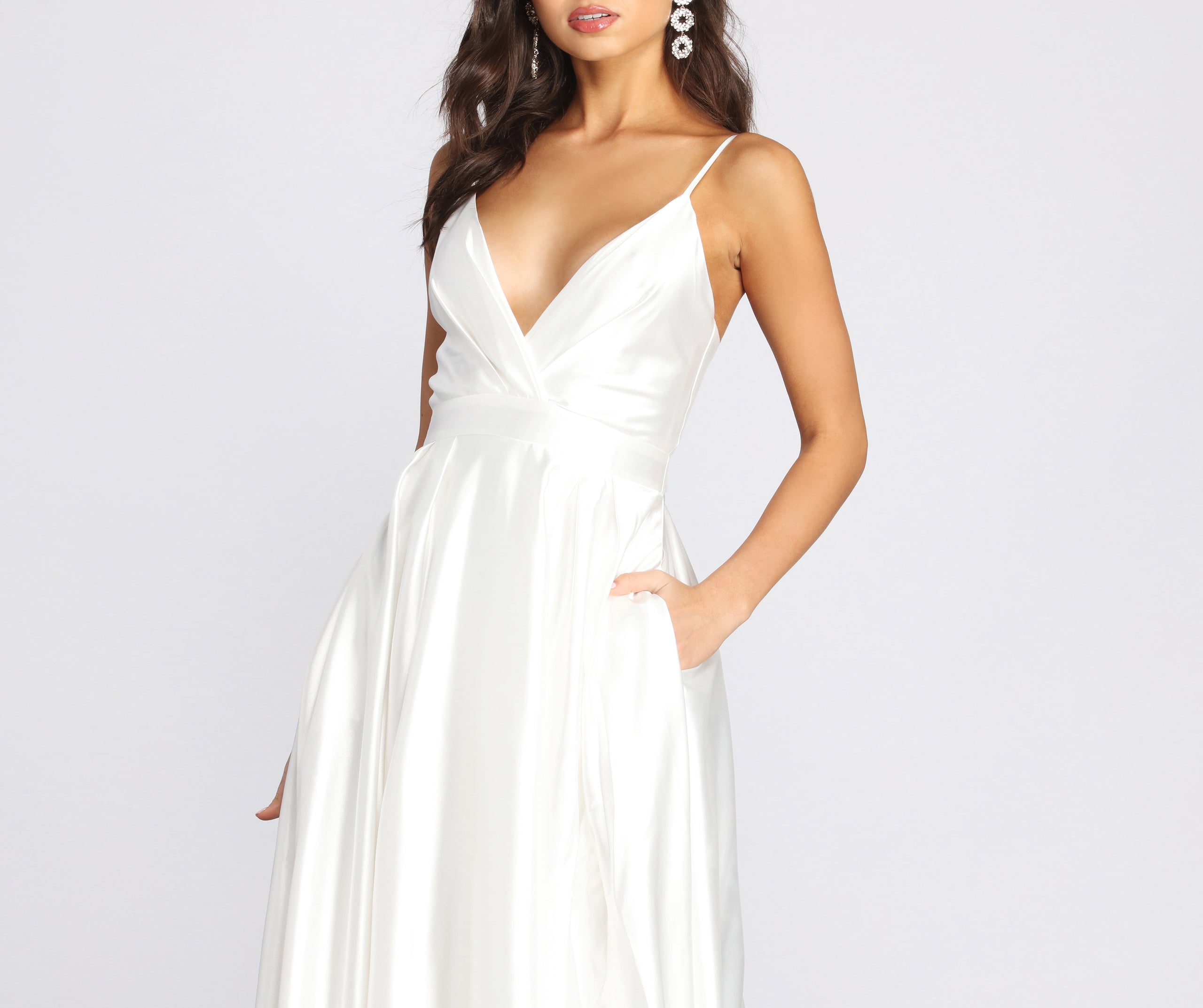 Vianney Formal Satin Dress